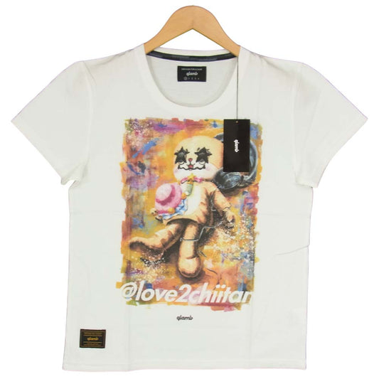 グラム ×ちぃたん Lying chiitan グラフィ 0 ホワイト系【新古品】【未使用】【中古】