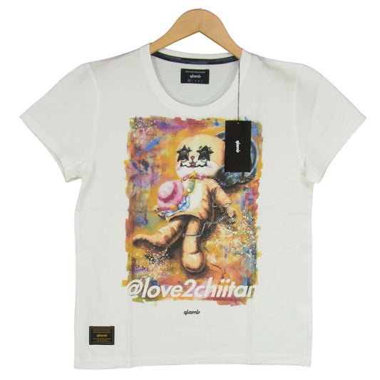 グラム ×ちぃたん Lying chiitan グラフィ 0 ホワイト系 ２【新古品】【未使用】【中古】