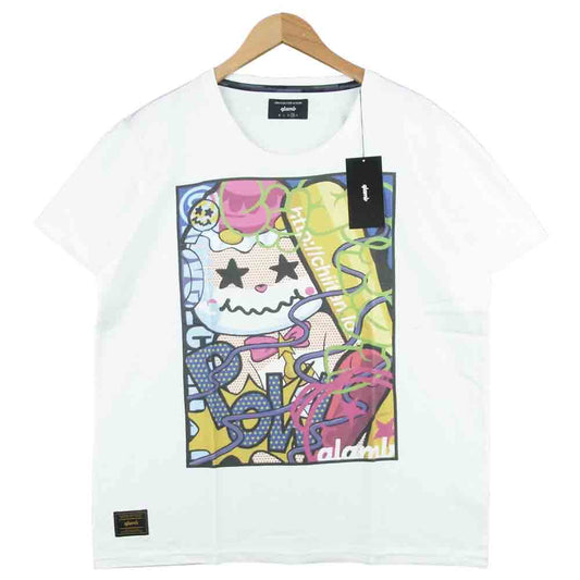グラム ×ちぃたん Smashing chiitan T グラフィティ 3 ホワイト系 3【新古品】【未使用】【中古】