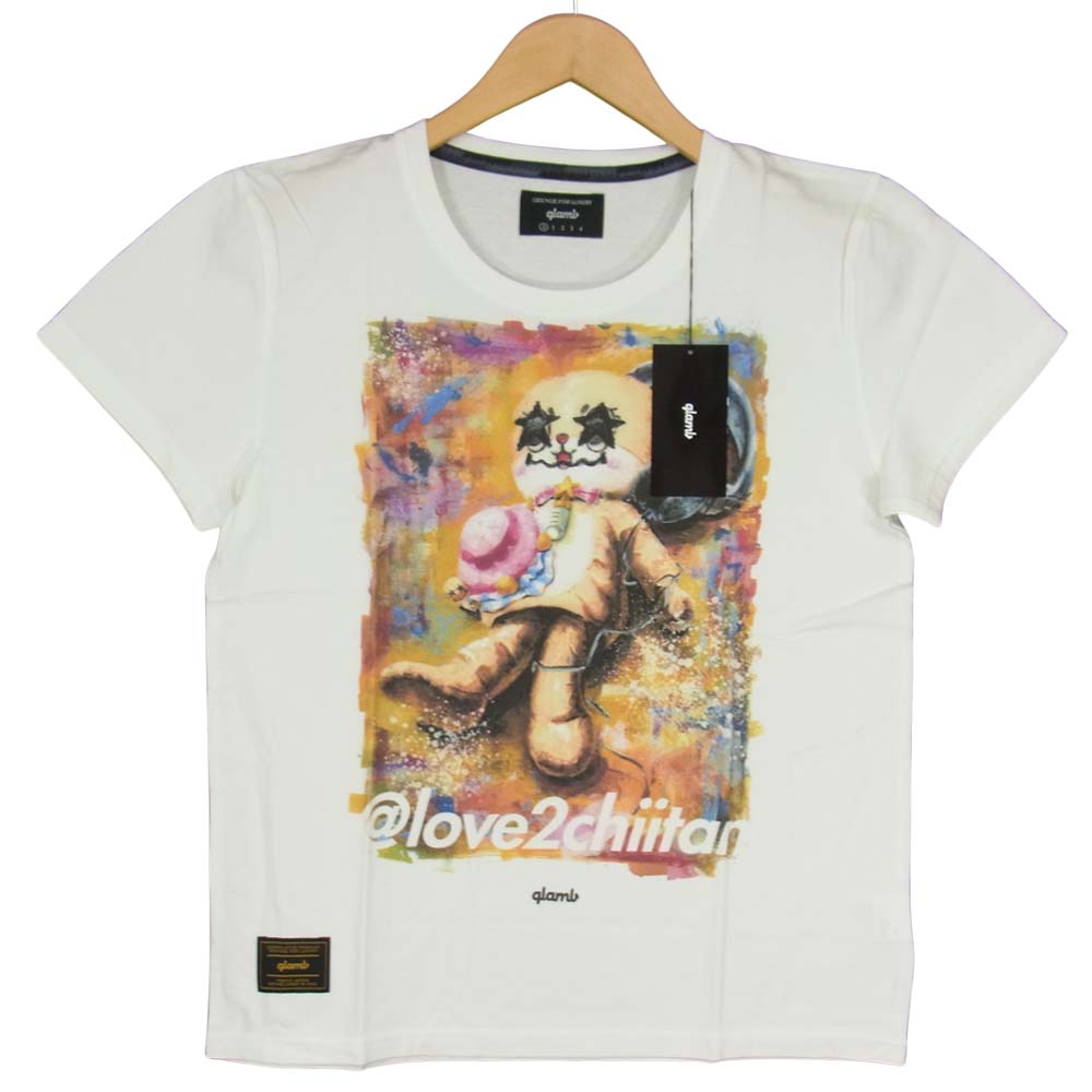 グラム ×ちぃたん Lying chiitan グラフィ 0 ホワイト系【新古品】【未使用】【中古】