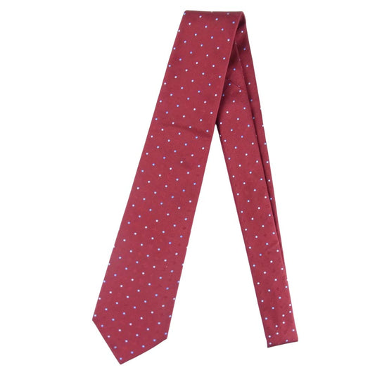 LOUIS VUITTON ルイ・ヴィトン M73893 2018年製 クラヴァット モノグラム セレスト シルク ネクタイ エンジ系【新古品】【未使用】【中古】