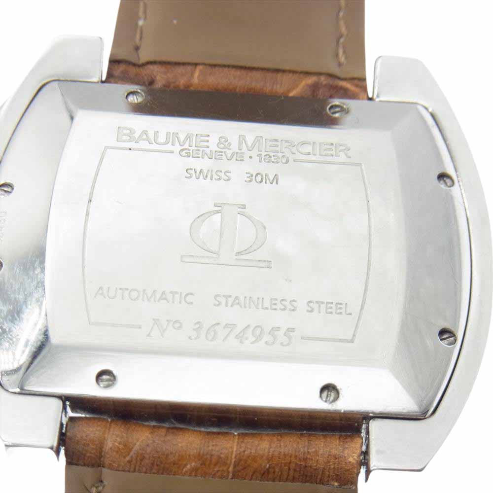 Baume & Mercier ボーム＆メルシェ 65430 ハンプトン スピリット クロノグラフ オートマチック 腕時計 ブラウン系【中古】
