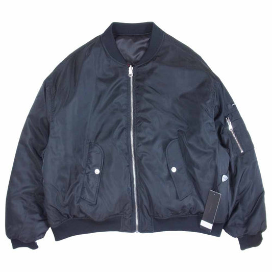 ストーレン ガールフレンズ クラブ SS-19303B-G SSENSE 限定モデル リバーシブル ボンバージャケット ブラック系 XXL【新古品】【未使用】【中古】