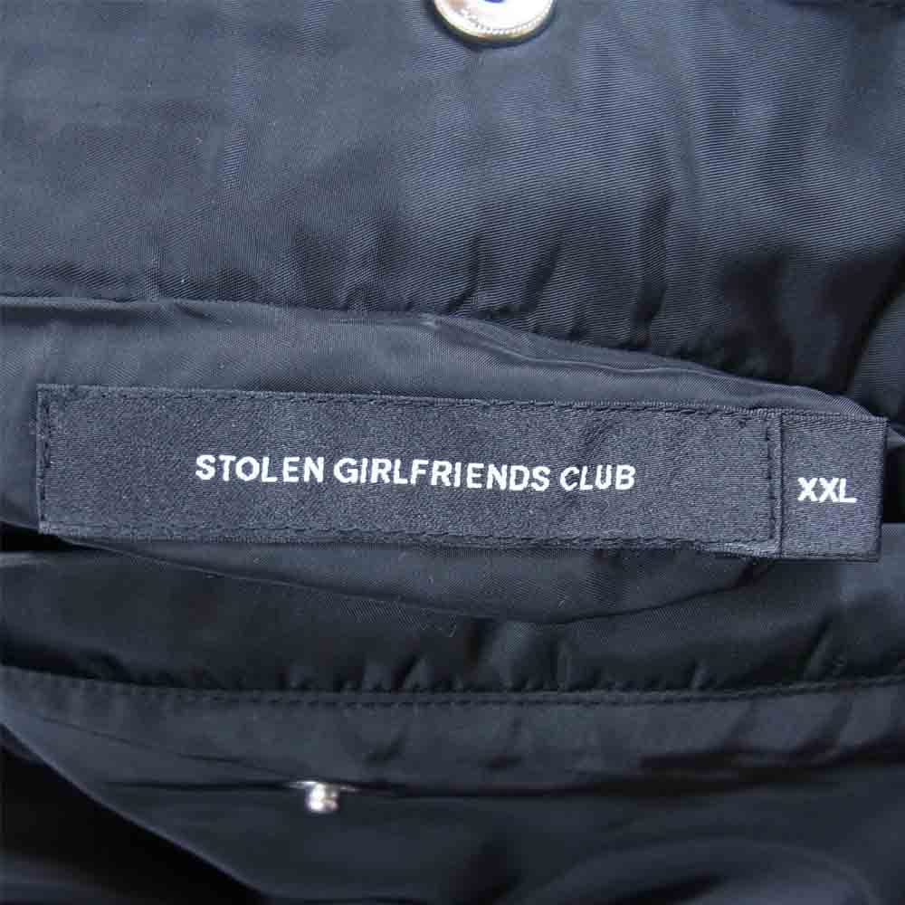 ストーレン ガールフレンズ クラブ SS-19303B-G SSENSE 限定モデル リバーシブル ボンバージャケット ブラック系 XXL【新古品】【未使用】【中古】