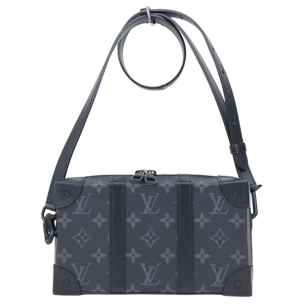 LOUIS VUITTON ルイ・ヴィトン M69838 購入レシート付属 SOFT TRUNK WALLET MONOGRAM ECLIPSE モノグラム エクリプス ソフトトランク ウォレット ブラック系【中古】