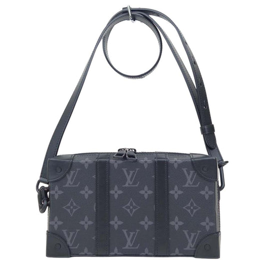 LOUIS VUITTON ルイ・ヴィトン M69838 購入レシート付属 SOFT TRUNK WALLET MONOGRAM ECLIPSE モノグラム エクリプス ソフトトランク ウォレット ブラック系【中古】