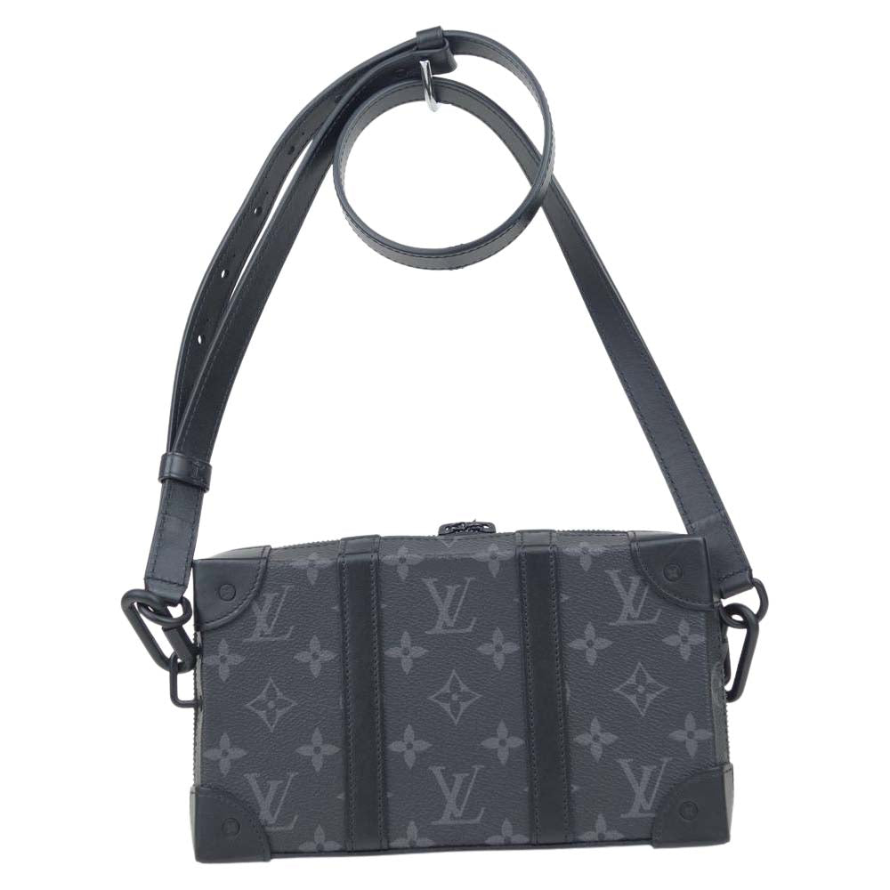 LOUIS VUITTON ルイ・ヴィトン M69838 購入レシート付属 SOFT TRUNK WALLET MONOGRAM ECLIPSE モノグラム エクリプス ソフトトランク ウォレット ブラック系【中古】