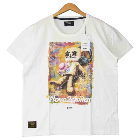 グラム ×ちぃたん Lying chiitan グラフィ 3 ホワイト系 3【新古品】【未使用】【中古】