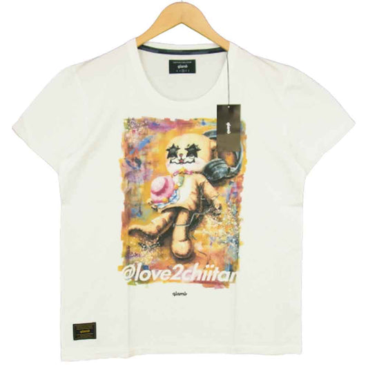 グラム ×ちぃたん Lying chiitan グラフィ 2 ホワイト系 2【新古品】【未使用】【中古】