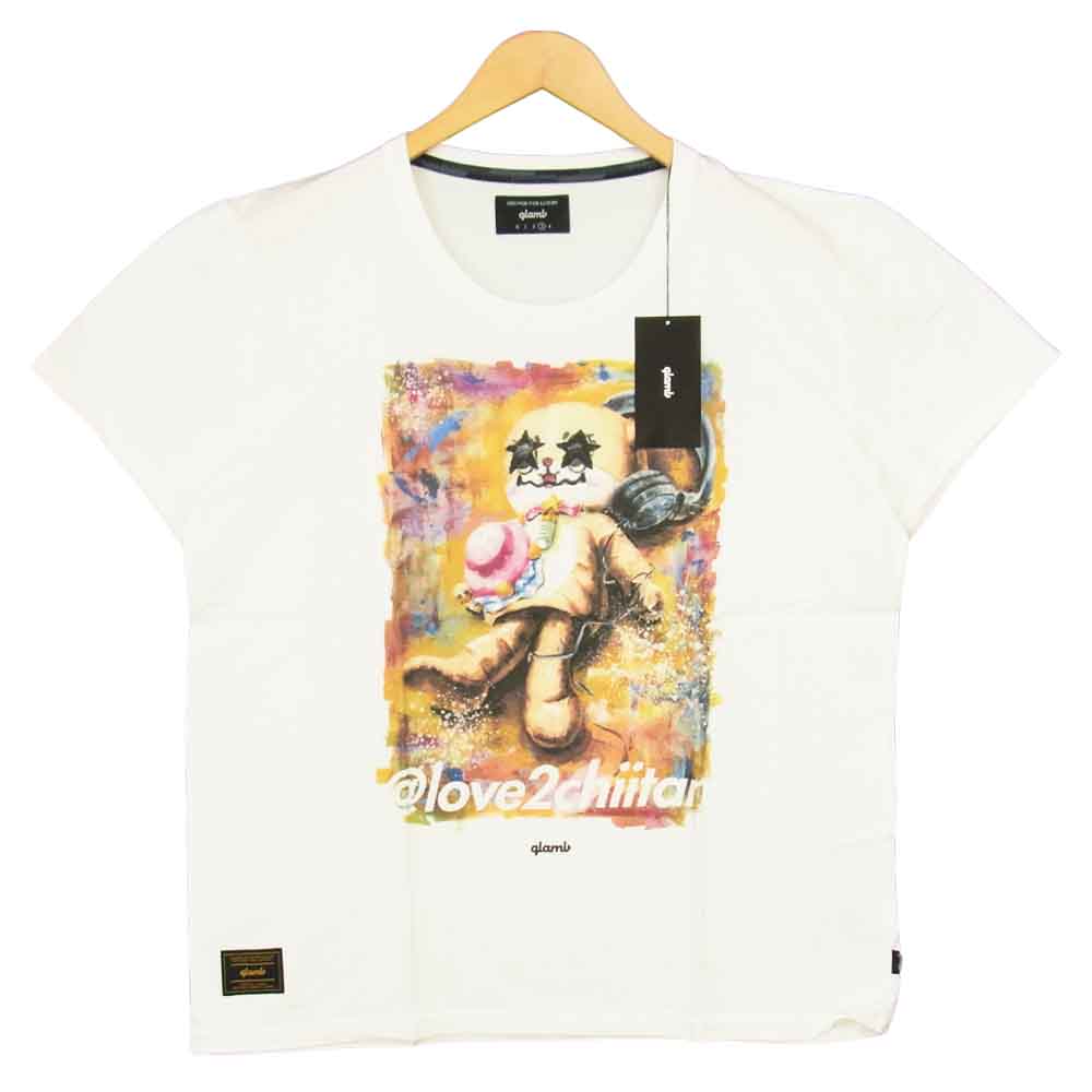 グラム ×ちぃたん Lying chiitan グラフィ 3 ホワイト系 3【新古品】【未使用】【中古】