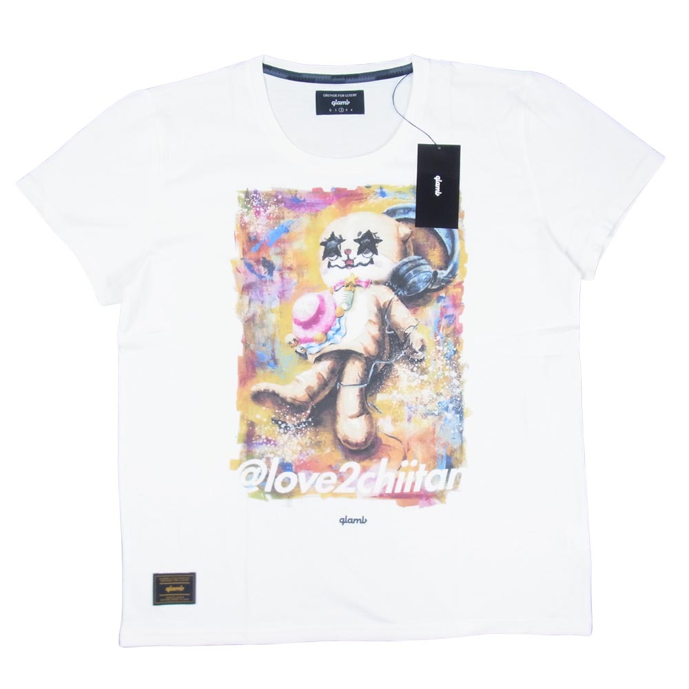 グラム ×ちぃたん Lying chiitan グラフィ 2 ホワイト系 2【新古品】【未使用】【中古】