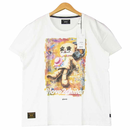 グラム ×ちぃたん Lying chiitan グラフィ 3 ホワイト系 3【新古品】【未使用】【中古】