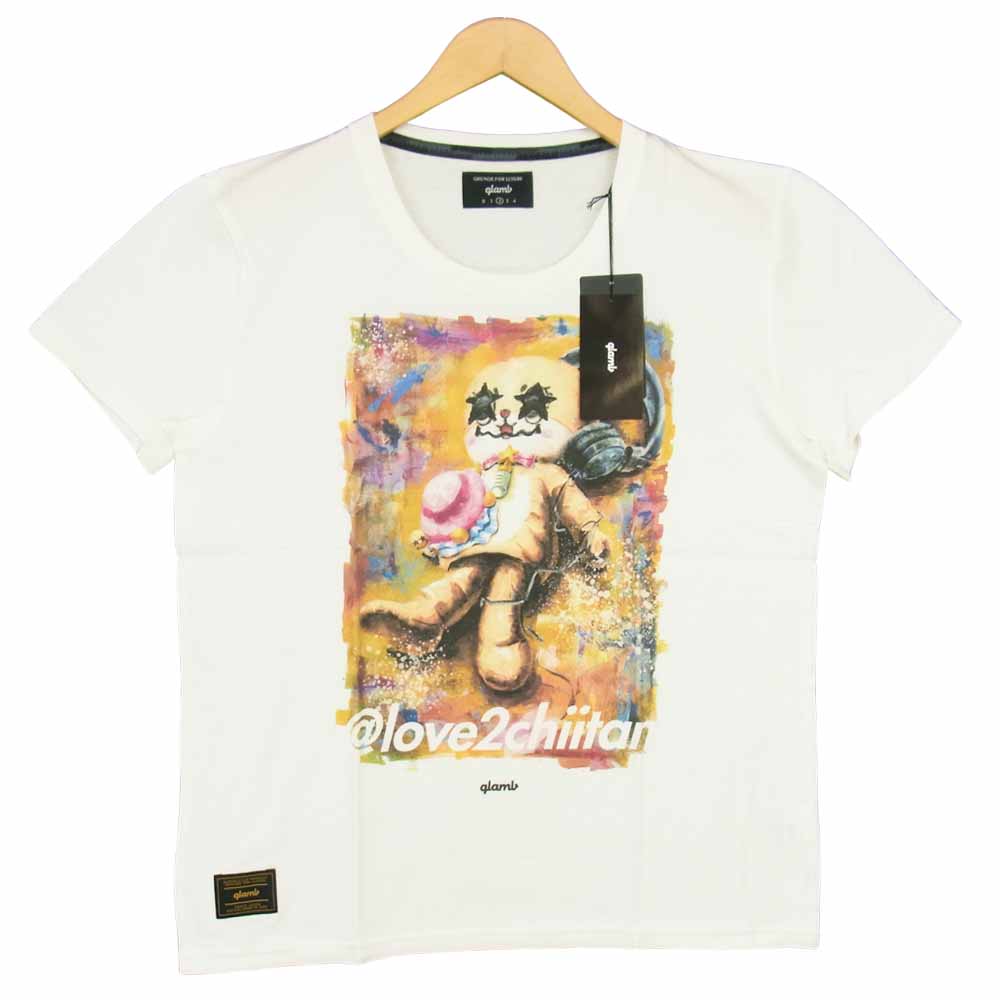 グラム ×ちぃたん Lying chiitan グラフィ 2 ホワイト系 2【新古品】【未使用】【中古】