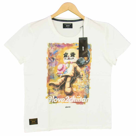 グラム ×ちぃたん Lying chiitan グラフィ 2 ホワイト系 2【新古品】【未使用】【中古】