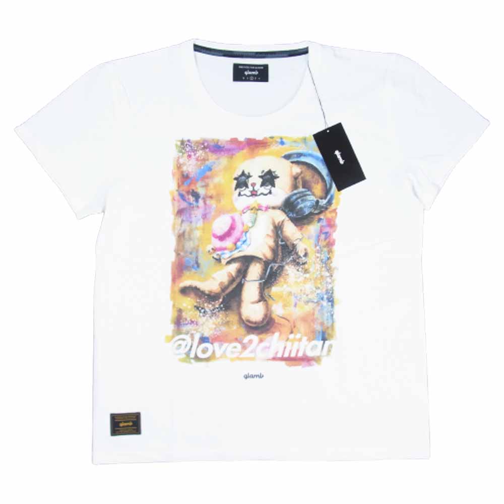 グラム ×ちぃたん Lying chiitan グラフィ 2 ホワイト系 2【新古品】【未使用】【中古】