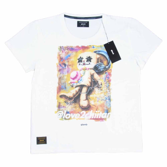 グラム ×ちぃたん Lying chiitan グラフィ 2 ホワイト系 2【新古品】【未使用】【中古】