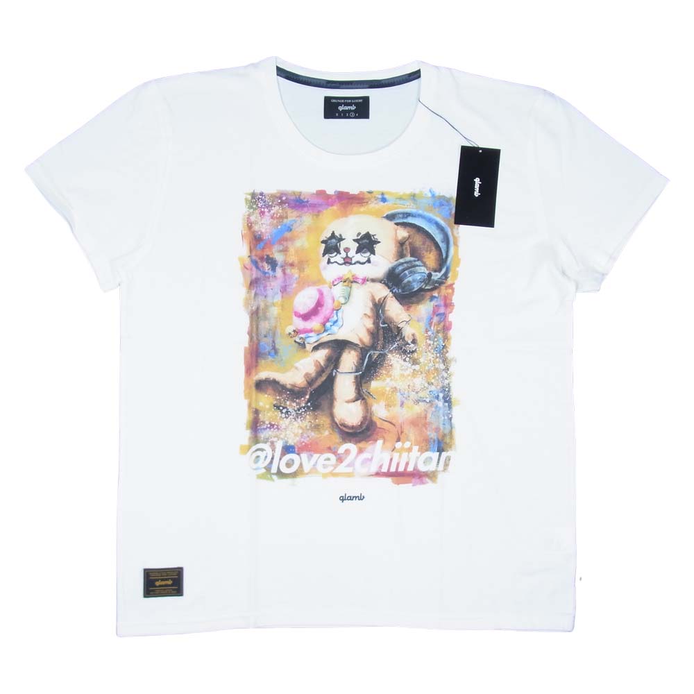 グラム ×ちぃたん Lying chiitan グラフィ 3 ホワイト系 3【新古品】【未使用】【中古】