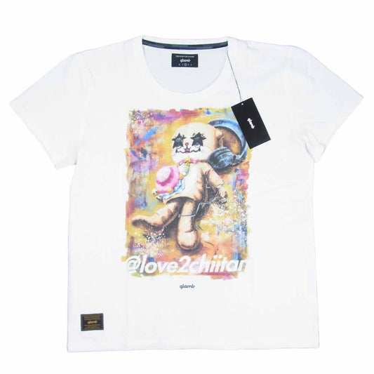 グラム ×ちぃたん Lying chiitan グラフィ 2 ホワイト系 2【新古品】【未使用】【中古】