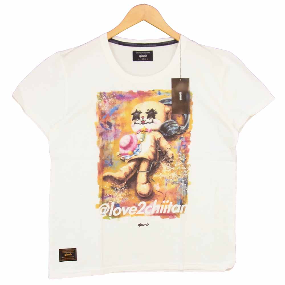 グラム ×ちぃたん Lying chiitan グラフィ 2 ホワイト系 2【新古品】【未使用】【中古】