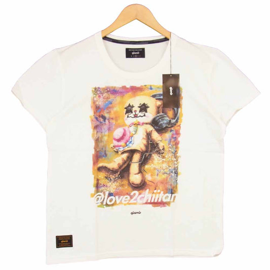 グラム ×ちぃたん Lying chiitan グラフィ 2 ホワイト系 2【新古品】【未使用】【中古】