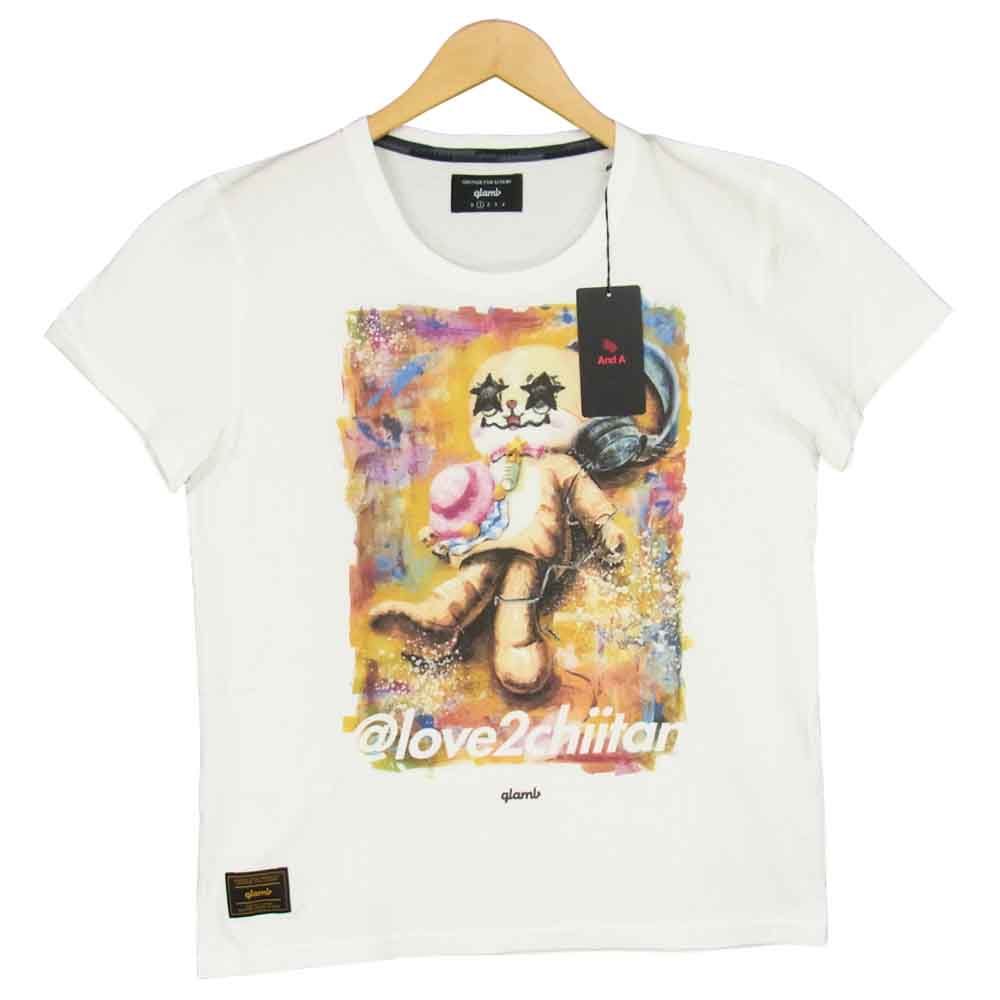 グラム ×ちぃたん Lying chiitan グラフィ 1 ホワイト系【新古品】【未使用】【中古】
