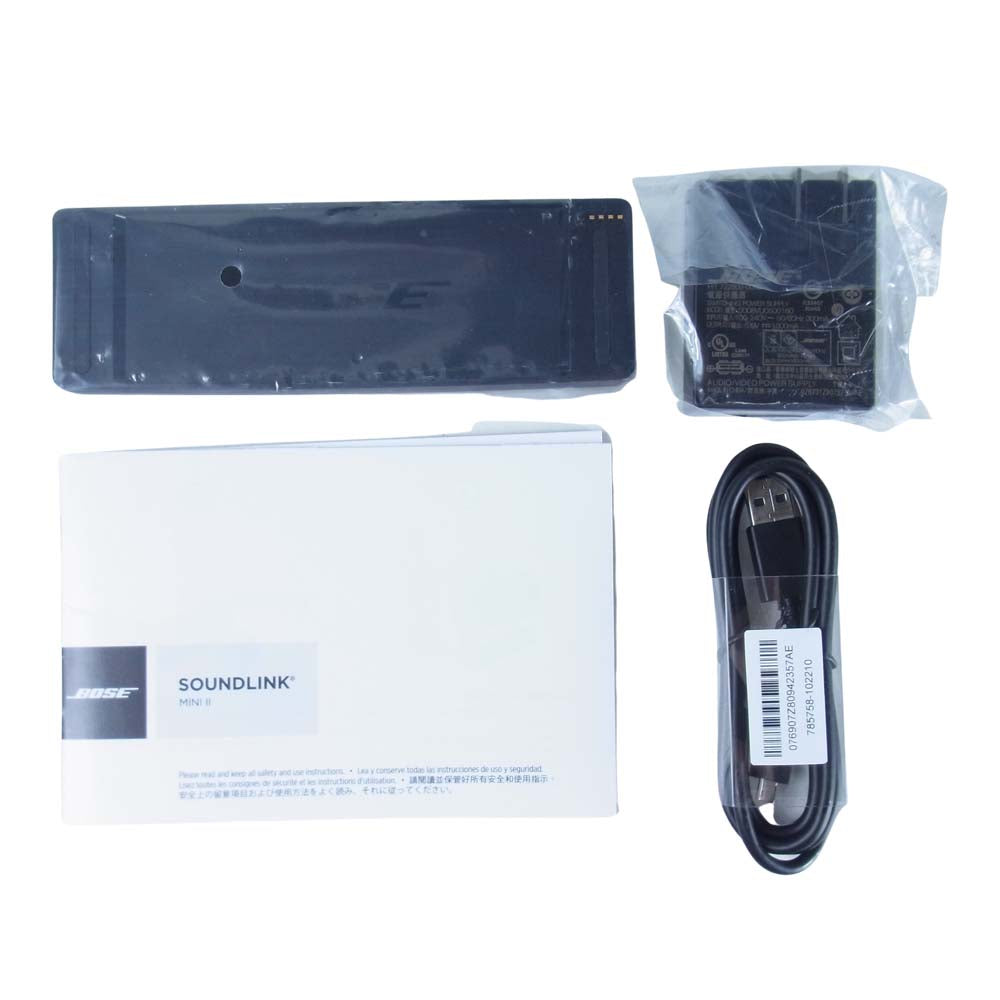 ボーズ 749485-1710 SOUNDLINK MINI SPEAKER Ⅱ スピーカー サウンドリンク ブラック系【中古】