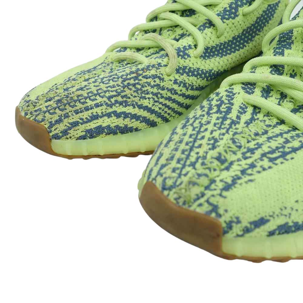 adidas アディダス B37572 YEEZY BOOST 350 V2 SEMIFROZEN イージーブースト セミフローズン スニーカー イエロー系 25.5cm【中古】