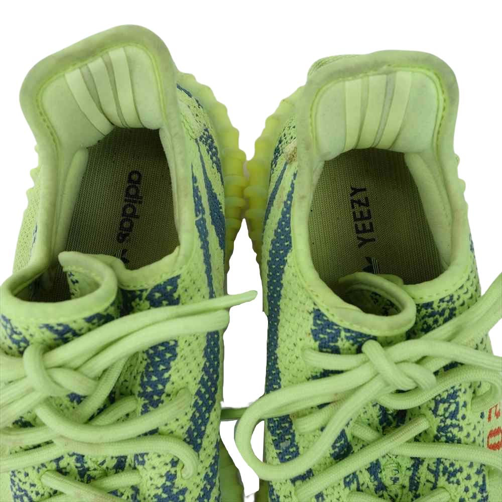 adidas アディダス B37572 YEEZY BOOST 350 V2 SEMIFROZEN イージーブースト セミフローズン スニーカー イエロー系 25.5cm【中古】