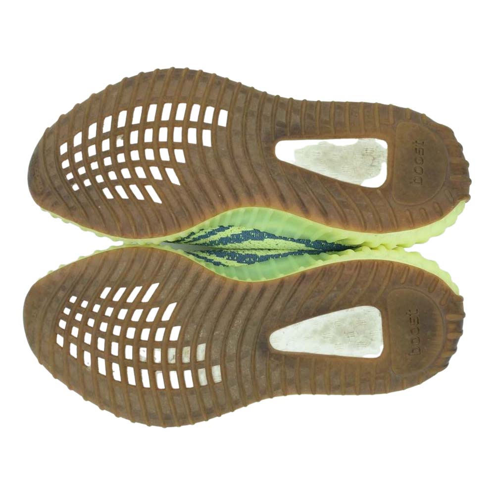 adidas アディダス B37572 YEEZY BOOST 350 V2 SEMIFROZEN イージーブースト セミフローズン スニーカー イエロー系 25.5cm【中古】