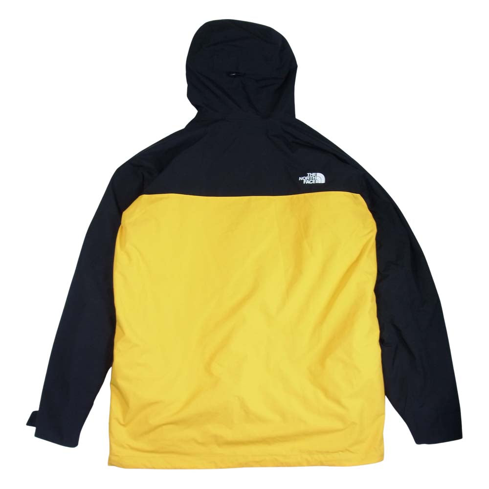 THE NORTH FACE ノースフェイス NS61904 FOURBARREL TRICLIMATE JACKET フォーバレル トリクライメイト ジャケット 黄黒系 L【中古】