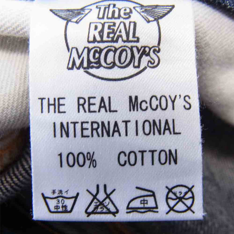 The REAL McCOY'S ザリアルマッコイズ 991XH Joe McCoy ジョーマッコイ SLIM STRAIGHT スリム ストレート インディゴブルー系 33【中古】