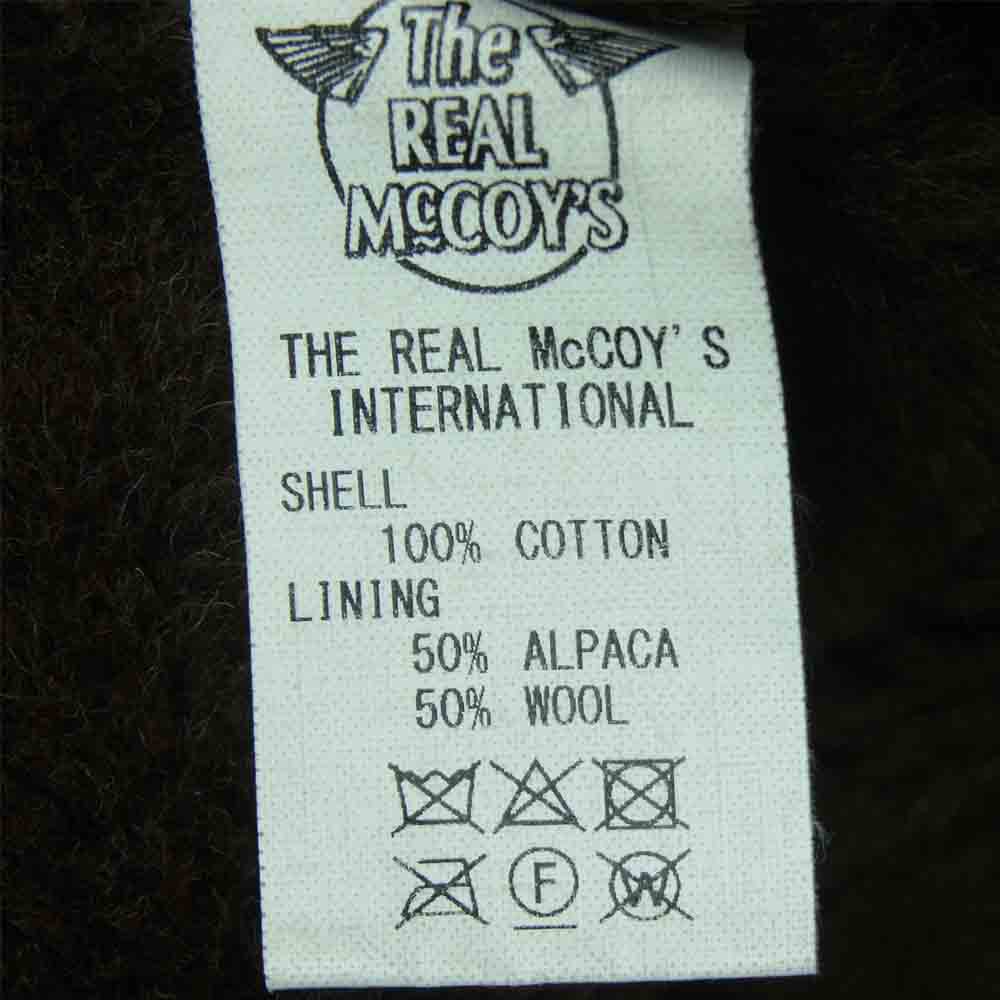 The REAL McCOY'S ザリアルマッコイズ N-1 DECK JACKET NAVY デッキ ジャケット 日本製 ダークネイビー系 40【中古】
