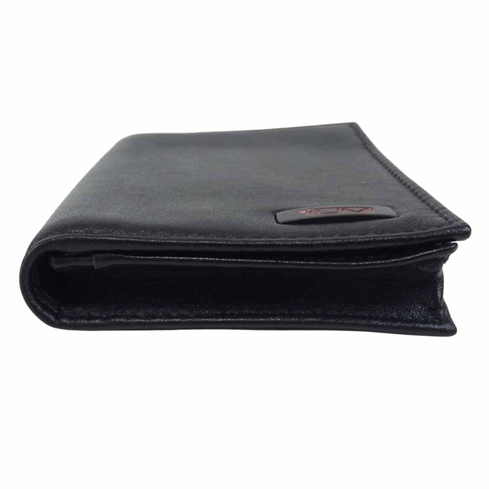 TUMI トゥミ 96-1441/01 HORIZON GUSSETED CARD CASE WUTH ID カードケース ブラック系【中古】
