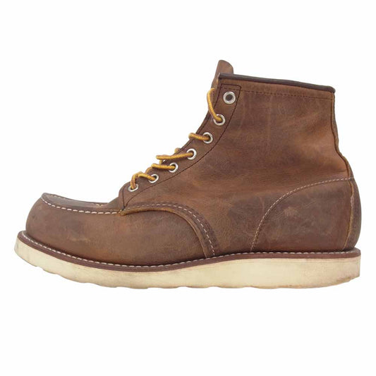 RED WING レッドウィング 8876 Classic Work 6inch Moc toe クラシックワーク 6インチ モックトゥ ブラウン系 US9.5E【中古】