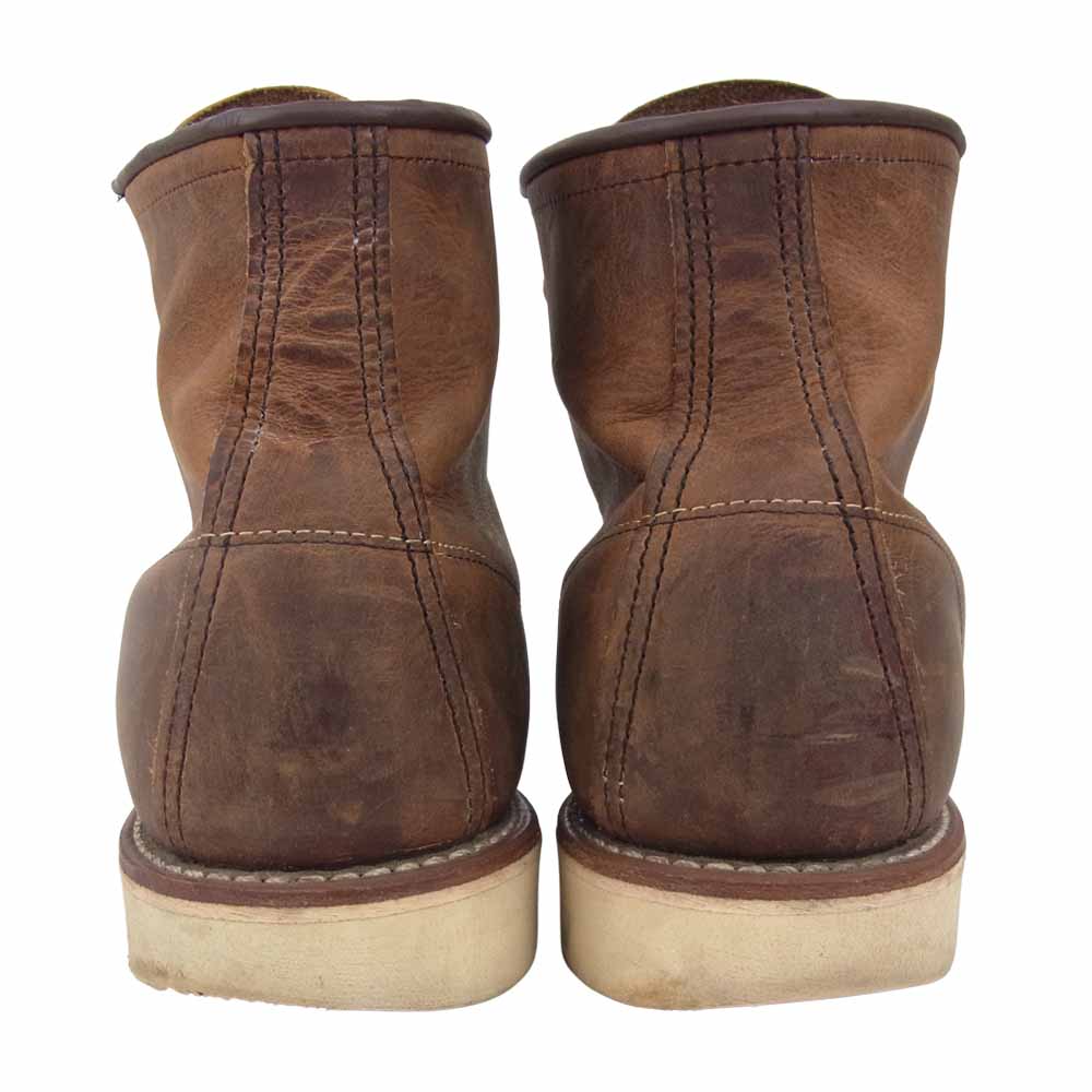 RED WING レッドウィング 8876 Classic Work 6inch Moc toe クラシックワーク 6インチ モックトゥ ブラウン系 US9.5E【中古】