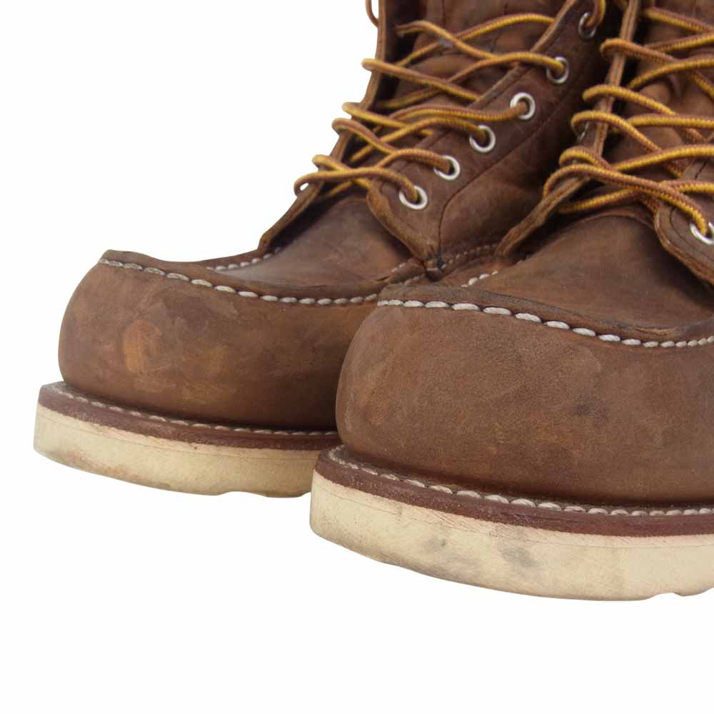 RED WING レッドウィング 8876 Classic Work 6inch Moc toe クラシックワーク 6インチ モックトゥ ブラウン系 US9.5E【中古】