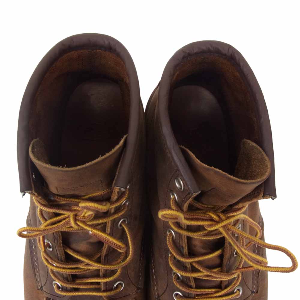RED WING レッドウィング 8876 Classic Work 6inch Moc toe クラシックワーク 6インチ モックトゥ ブラウン系 US9.5E【中古】