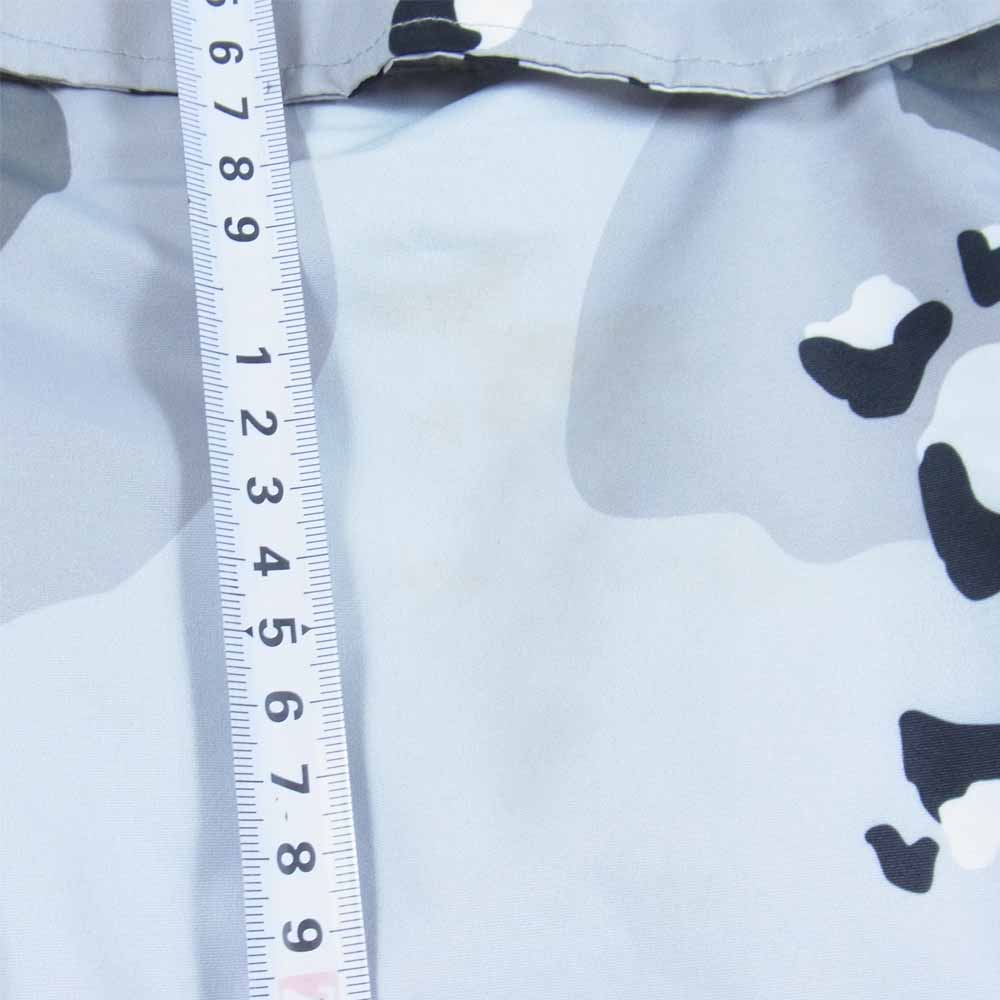 ステイプル カモ柄 迷彩柄 ナイロン プルオーバー ナイロンジャケット グレー系 L【中古】