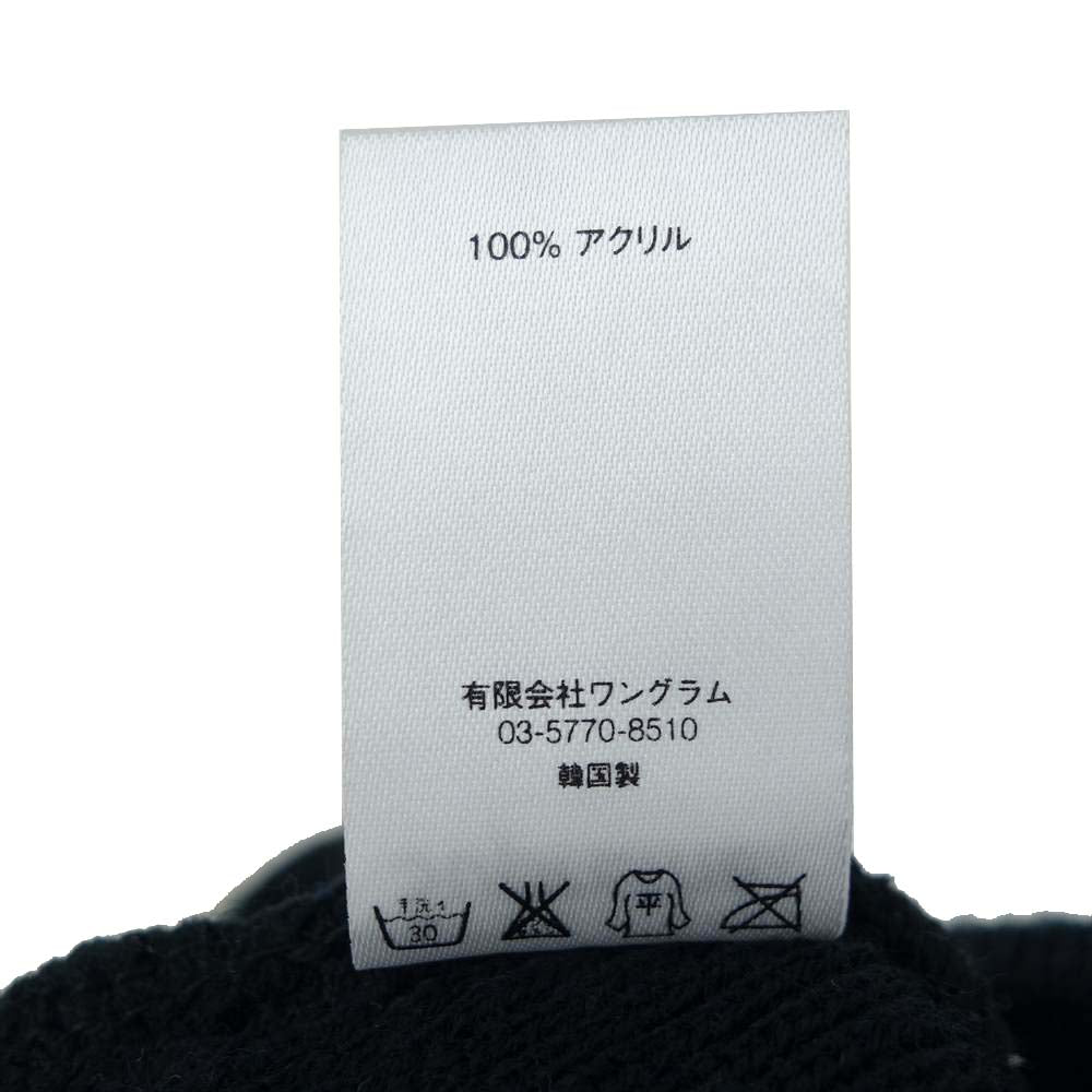 Supreme シュプリーム  slap shot beanie スラップショット ビーニー ニットキャップ ブラック系【中古】