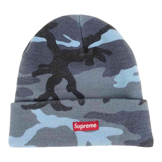 Supreme シュプリーム camo beanie カモ柄 迷彩柄 ビーニー ニットキャップ マルチカラー系【中古】