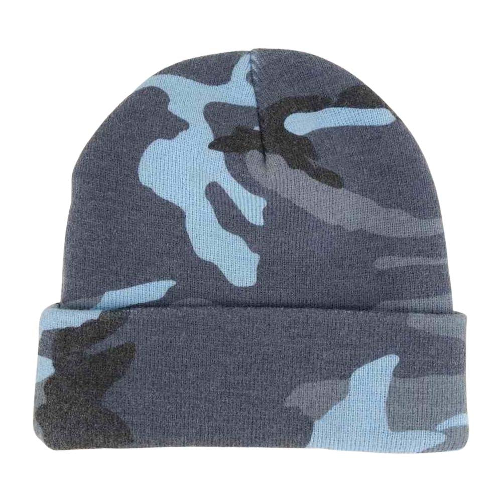 Supreme シュプリーム camo beanie カモ柄 迷彩柄 ビーニー ニットキャップ マルチカラー系【中古】