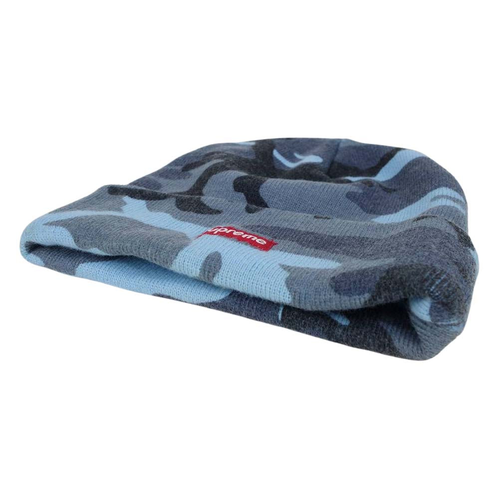 Supreme シュプリーム camo beanie カモ柄 迷彩柄 ビーニー ニットキャップ マルチカラー系【中古】