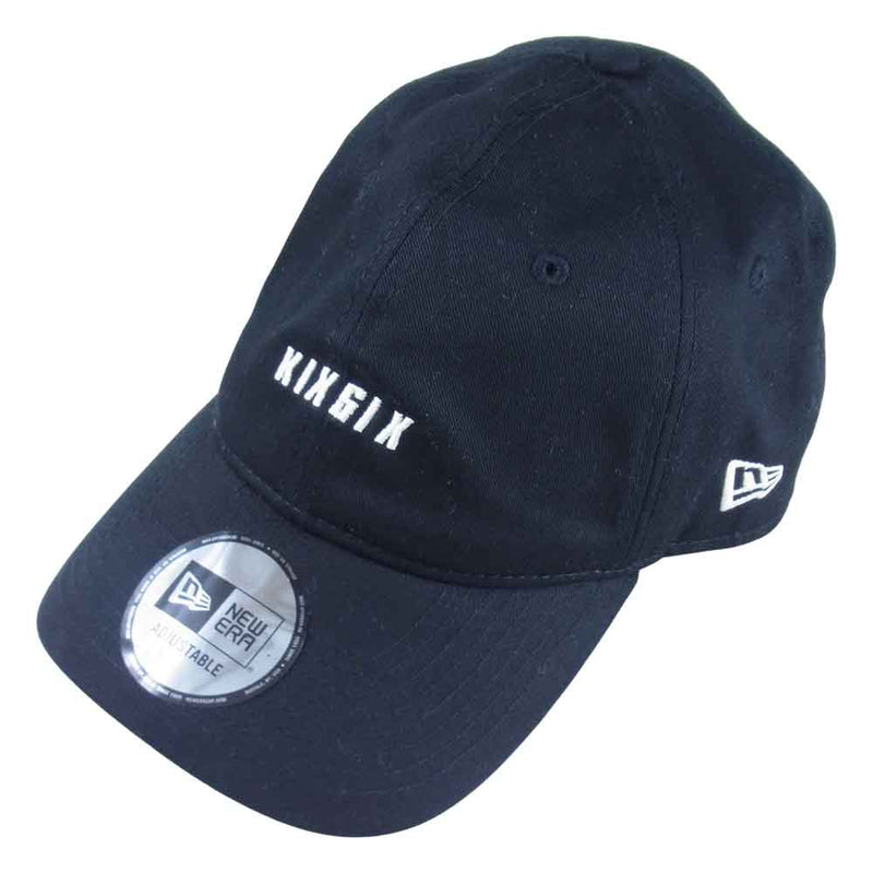 キックスシックス × NEW ERA ニューエラ スナップバック 帽子 キャップ ブラック系【中古】
