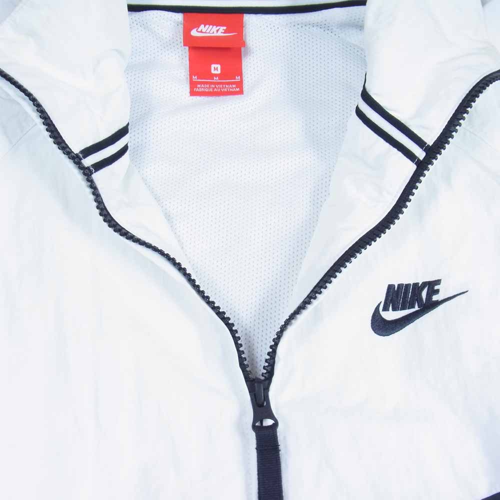 NIKE ナイキ AJ1405-121 BIG SWOOSH ANRK JACKET ジャケット ナイロン ホワイト系 M【中古】