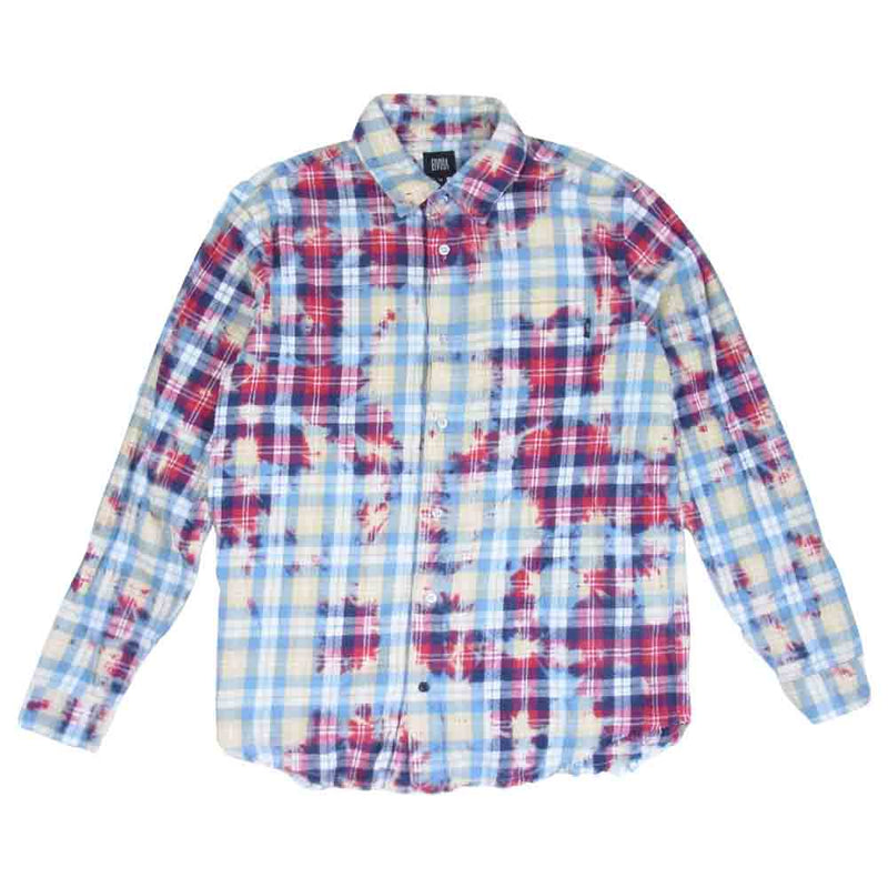 エルヴィラ CHECK L/S SHIRT チェック シャツ 長袖シャツ 長袖 マルチカラー系 M【中古】