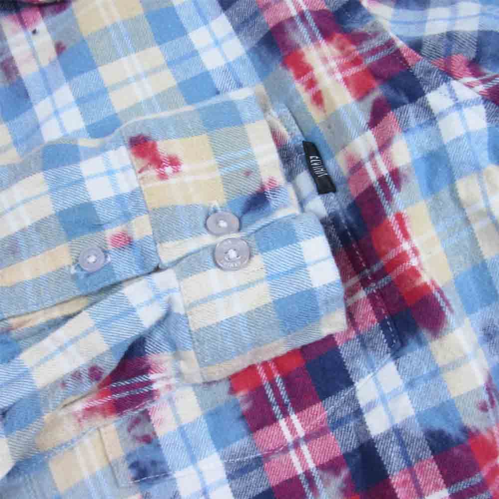 エルヴィラ CHECK L/S SHIRT チェック シャツ 長袖シャツ 長袖 マルチカラー系 M【中古】
