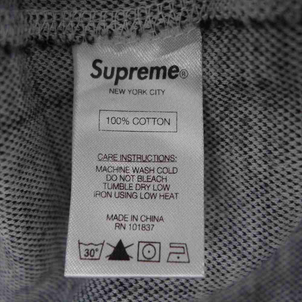 Supreme シュプリーム 14AW /tartan henley タータン ヘンリー L/S Tシャツ グレー系 S【中古】