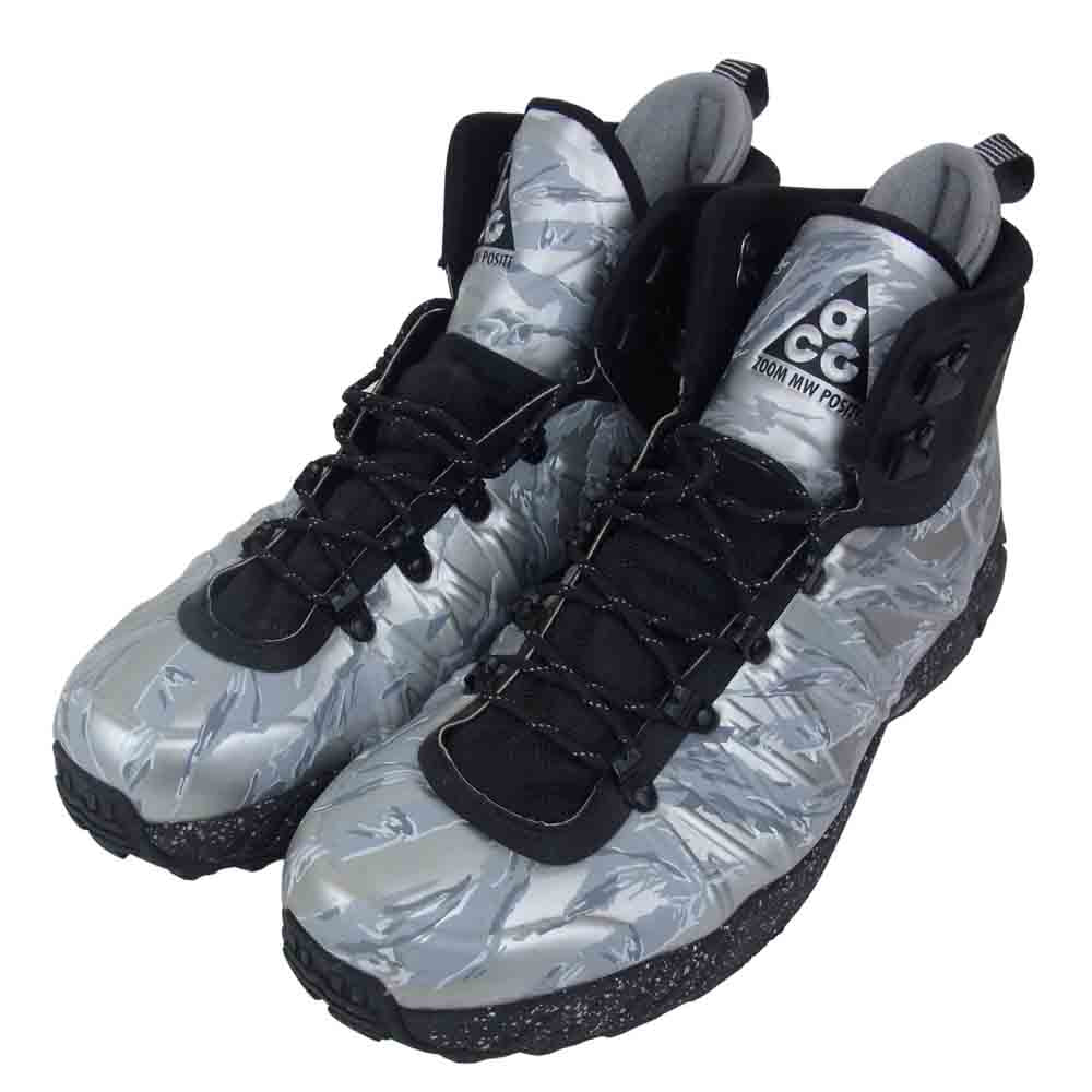 NIKE ナイキ 637840 010 ZOOM MERIWETHER POSITE QS ズーム メリウェザー ポジット シルバー系 ブラック系 27.5cm【中古】