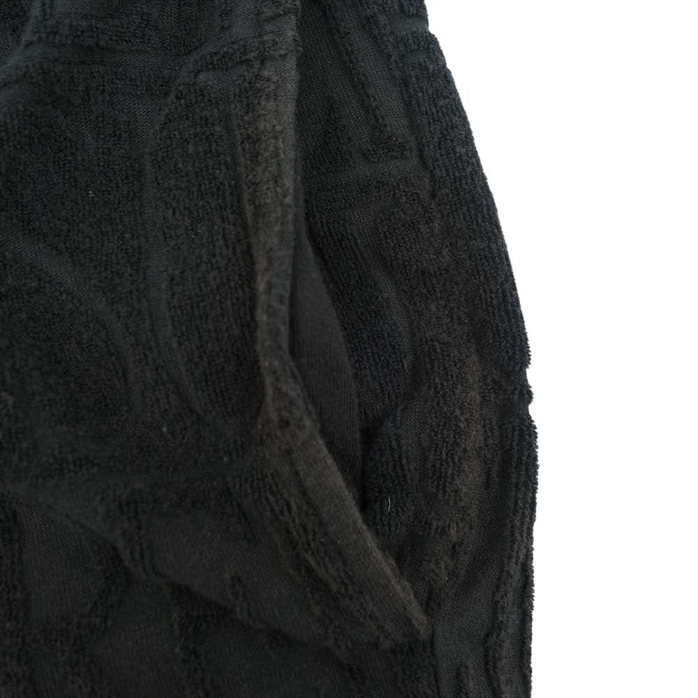 Supreme シュプリーム 17SS Logo Stripe Terry Shorts ブラック系 S【中古】