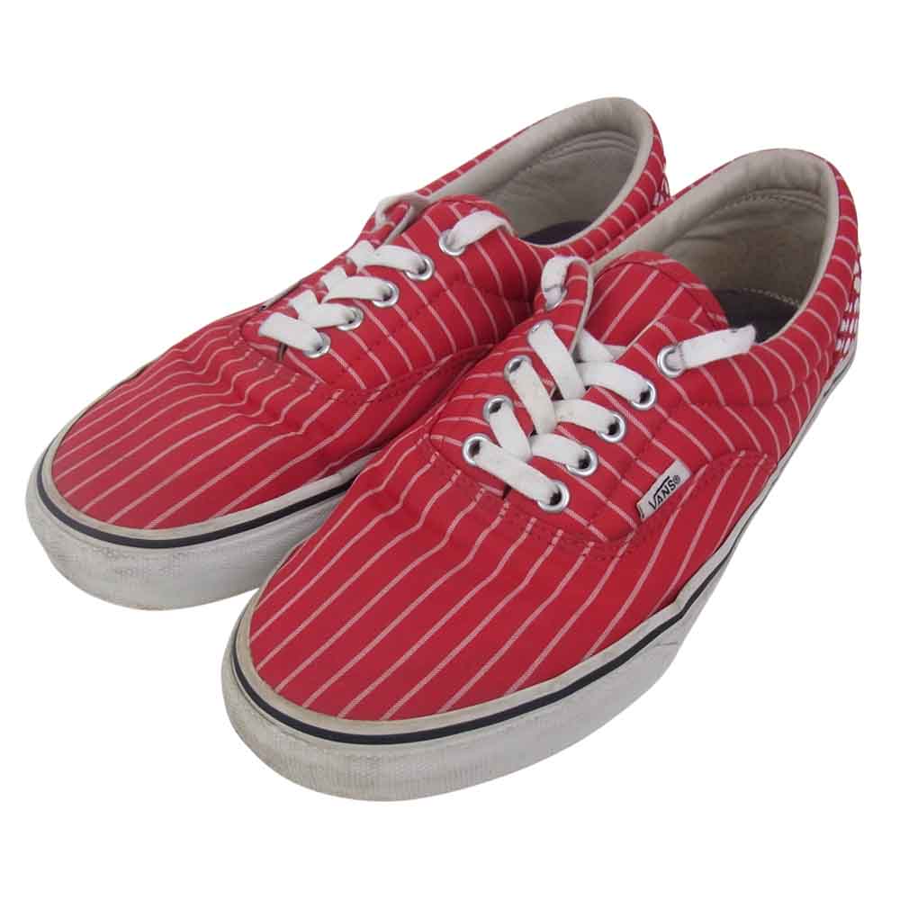 Supreme シュプリーム 14SS VN-0W3CEG5 × VANS バンズ Era エラ  レッド系 27cm【中古】